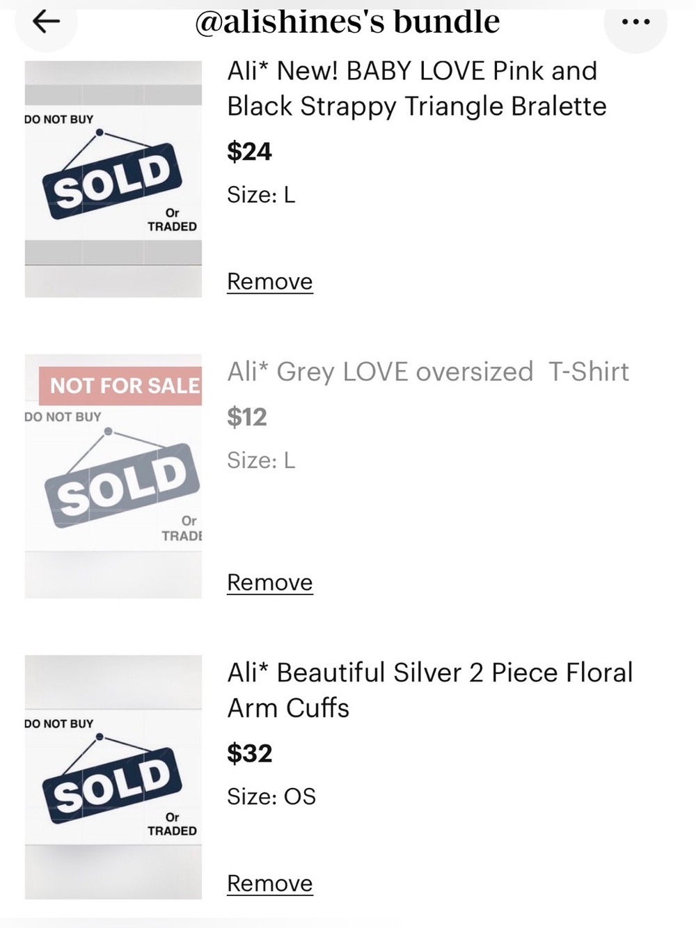 Bundle for Ali❣️ - Picture 4 of 5